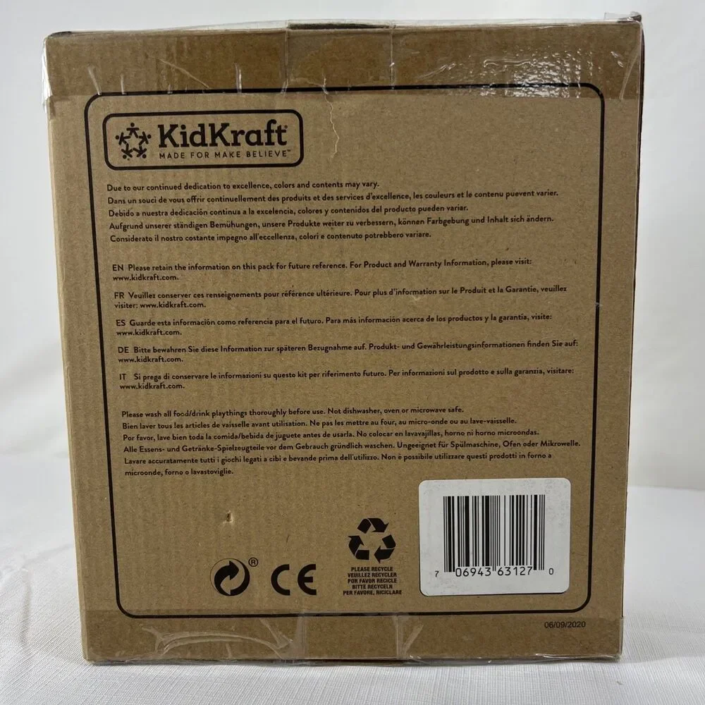 Kidkraft - 27-Piece - Kids Plastic Pretend Play Cookware Playset NEW